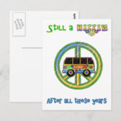 Noch immer ein Hippie nach all diesen Jahren Postkarte (Vorne/Hinten)