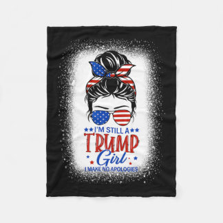 Noch immer ein Trump-Mädchen, das ich nicht entsch Fleecedecke