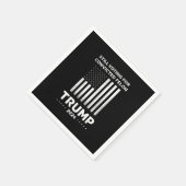 Noch immer für den verurteilten Felon Trump 2024 s Serviette (Ecke)