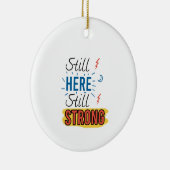 Noch immer hier stark keramik ornament (Rechts)