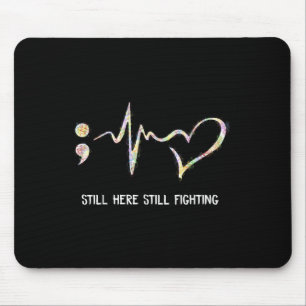 Noch immer hier, um Semicolon 988 Heartbeat zu bek Mousepad