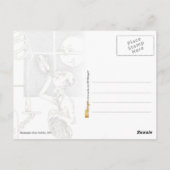 Noch immer Ließ der Mondschein in Postkarte (Rückseite)