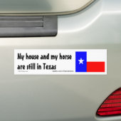 Noch in Texas Autoaufkleber (Auf Auto)