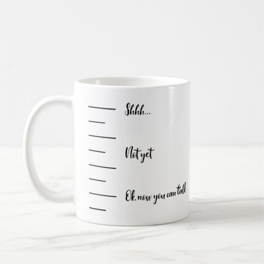 Noch keine Kaffee-Tasse Kaffeetasse (Links)