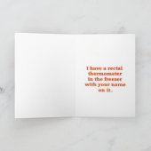 Noch keine Karte (Innenseite)