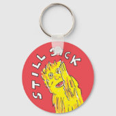 Noch kranke chronische Erkrankung Bewusstsein Schlüsselanhänger (Vorderseite)