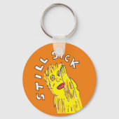 Noch kranke chronische Erkrankung Schlüsselring Schlüsselanhänger (Rückseite)