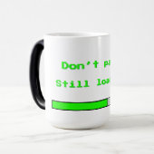 Noch ladende Wärme zeigt Tasse (Vorderseite Links)