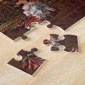 Noch Leben der Blumen in einem Korb Puzzle (Seite)