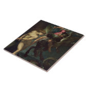 Noch Leben der Fische, c.1670-80 (Öl auf Leinwand) Fliese (Seite)