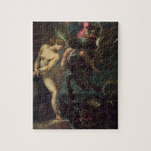 Noch Leben der Fische, c.1670-80 (Öl auf Leinwand Puzzle
