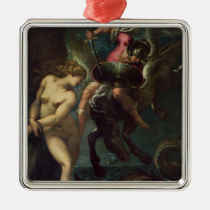 Noch Leben der Fische, c.1670-80 (Öl auf Leinwand Silbernes Ornament