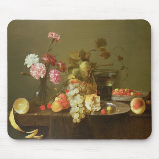 Noch Leben der Frucht und der Blumen Mousepad (Vorne)