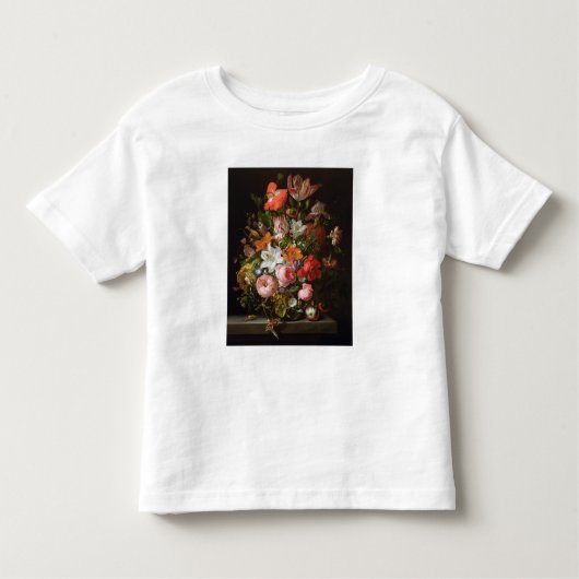 Noch Leben der Rosenlilien, Tulpen Kleinkind T-shirt (Vorderseite)
