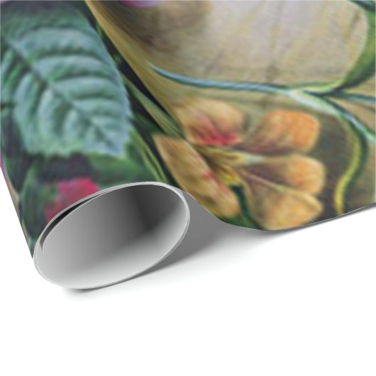 Noch Leben der Sommer-Blumen Geschenkpapier (Rolleneckpunkt)