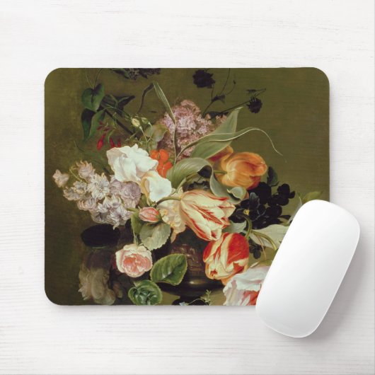 Noch Leben mit Blumen Mousepad (Mit Mouse)