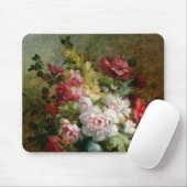 Noch Leben mit Blumen und Blattmusik Mousepad (Mit Mouse)
