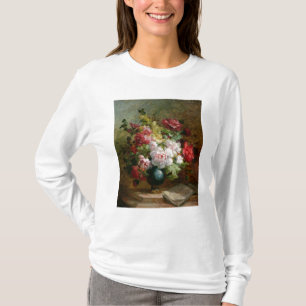 Noch Leben mit Blumen und Blattmusik T-Shirt