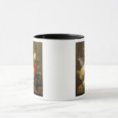 Noch Leben mit Blumen und Frucht, 1827 Tasse (Zentrum)