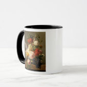 Noch Leben mit Blumen und Frucht, 1827 Tasse (Vorderseite Links)