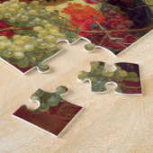 Noch Leben mit Blumen und Frucht Puzzle (Seite)