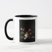 Noch Leben mit Blumen und Insekten Tasse (Links)
