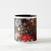 Noch Leben mit Blumen Zweifarbige Tasse (Mittel)
