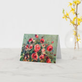 Noch Leben-Rosen von Vargemont durch Claude Monet Karte (Gelbe Blume)