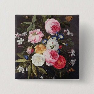 Noch Leben T32512 der Blumen in einem Vase, 1661 Button