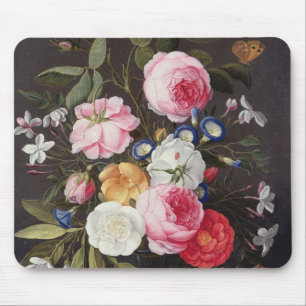Noch Leben T32512 der Blumen in einem Vase, 1661 Mousepad
