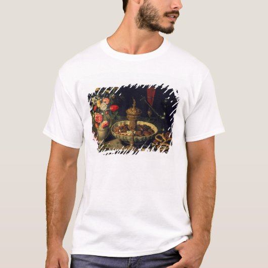 Noch Leben von Blumen und von Dörrobst, 1611 T-Shirt (Vorderseite)