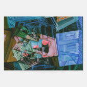 Noch Leben vor einem offenen Fenster von Juan Gris Geschenkpapier Set (Vorderseite 2)