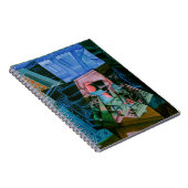 Noch Leben vor einem offenen Fenster von Juan Gris Notizblock (Rechte Seite)