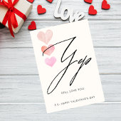 Noch Liebe Sie Valentine Tageskarte Einladung