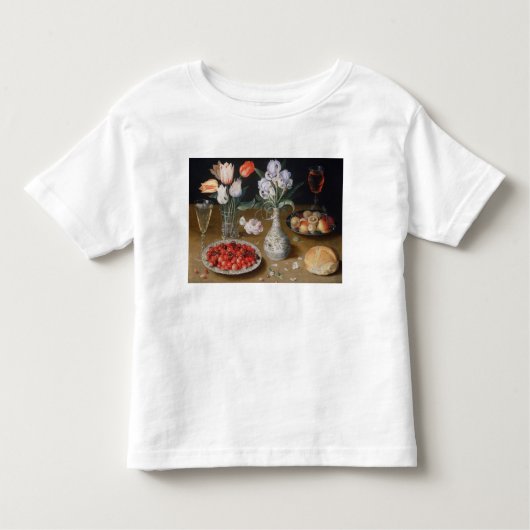 Noch Lilien, Tulpen, Kirschen und Erdbeeren Kleinkind T-shirt (Vorderseite)