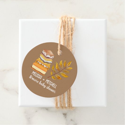 Noch mehr Babydusche danke Geschenkanhänger (Beispiel)