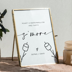 Noch mehr Hochzeit Roast ein Marshmallow und Party Poster
