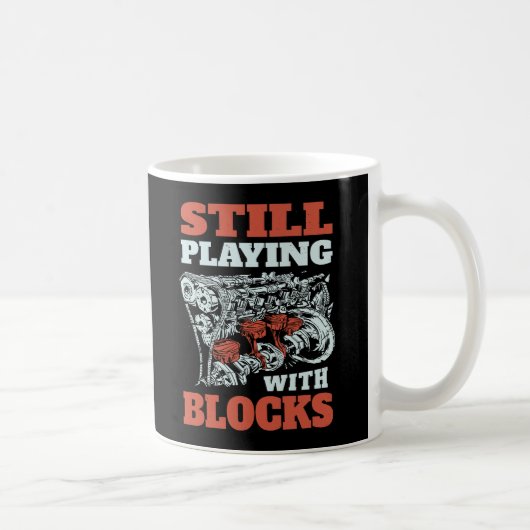Noch mit Blockmechanik spielen Kaffeetasse (Rechts)