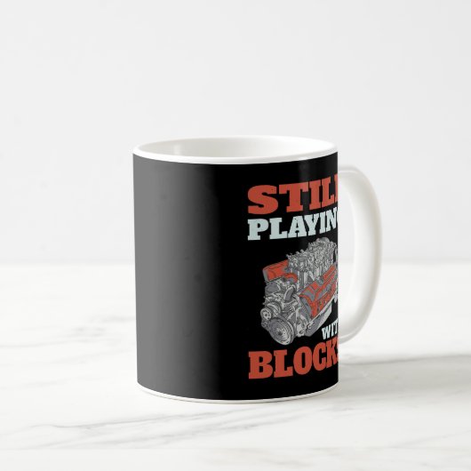 Noch mit Blockmechanik spielen Kaffeetasse (VorderseiteRechts)