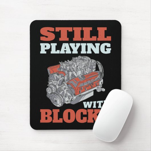 Noch mit Blockmechanik spielen Mousepad (Mit Mouse)