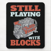 Noch mit Blockmechanik spielen Mousepad (Vorne)