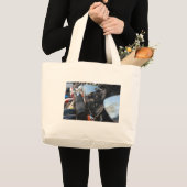 Noch mit Krafträdern Jumbo Stoffbeutel (Vorderseite (Produkt))