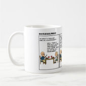 Noch nicht ein Doktor Kaffeetasse (Links)