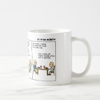 Noch nicht ein Doktor Kaffeetasse