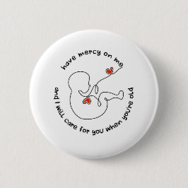 Noch nicht Geboren, Baby Prolife Fetus haben Barmh Button