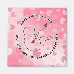 Noch nicht Geboren, Baby Prolife Fetus haben Barmh Magnet