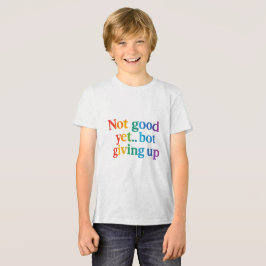 noch nicht gut aufgeben Tri-Blend shirt