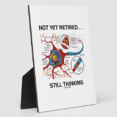 Noch nicht müde ... Noch immer denken Neuron Synap Fotoplatte (Seite)