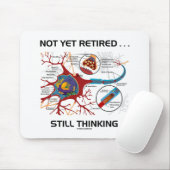 Noch nicht müde ... Noch immer denken Neuron Synap Mousepad (Mit Mouse)