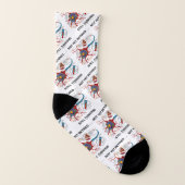 Noch nicht müde ... Noch immer denken Neuron Synap Socken (Links - Innen)